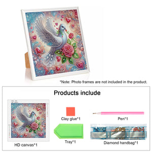 Pigeon 30*30CM Special Shaped Drill Diamond Painting Drill Diamond Painting