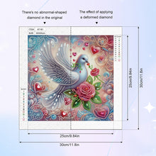 Load image into Gallery viewer, Pigeon 30*30CM Special Shaped Drill Diamond Painting Drill Diamond Painting
