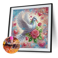 Load image into Gallery viewer, Pigeon 30*30CM Special Shaped Drill Diamond Painting Drill Diamond Painting
