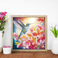 Load image into Gallery viewer, Hummingbird 30*30CM Special Shaped Drill Diamond Painting Drill Diamond Painting
