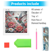 Load image into Gallery viewer, Hummingbird 30*30CM Special Shaped Drill Diamond Painting Drill Diamond Painting
