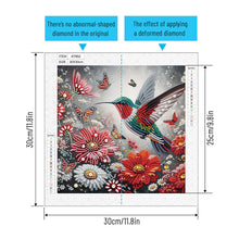 Load image into Gallery viewer, Hummingbird 30*30CM Special Shaped Drill Diamond Painting Drill Diamond Painting
