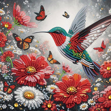 Load image into Gallery viewer, Hummingbird 30*30CM Special Shaped Drill Diamond Painting Drill Diamond Painting
