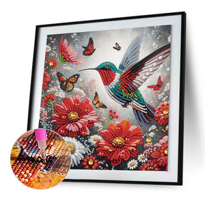 Hummingbird 30*30CM Special Shaped Drill Diamond Painting Drill Diamond Painting