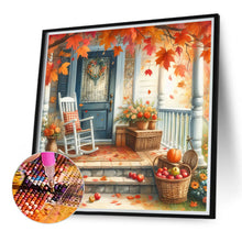 Load image into Gallery viewer, Autumn Courtyard 40*40CM Full Round Drill Diamond Painting Drill Diamond Painting
