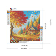 Load image into Gallery viewer, Autumn Scenery 40*40CM Full Round Drill Diamond Painting Drill Diamond Painting
