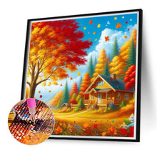 Load image into Gallery viewer, Autumn Scenery 40*40CM Full Round Drill Diamond Painting Drill Diamond Painting
