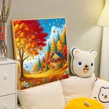 Load image into Gallery viewer, Autumn Scenery 40*40CM Full Round Drill Diamond Painting Drill Diamond Painting
