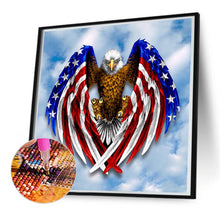 Load image into Gallery viewer, American Eagle 50*50CM Full Round Drill Diamond Painting Drill Diamond Painting
