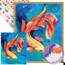 Load image into Gallery viewer, Goldfish In Water 40*50CM Full AB Round Drill Diamond Painting Drill Diamond Painting
