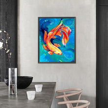 Load image into Gallery viewer, Goldfish In Water 40*50CM Full AB Round Drill Diamond Painting Drill Diamond Painting
