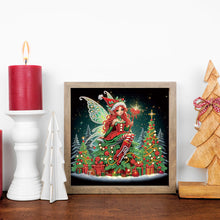 Load image into Gallery viewer, Christmas Atmosphere Angel 30*30CM Special Shaped Drill Diamond Painting Drill Diamond Painting
