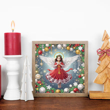 Load image into Gallery viewer, Christmas Atmosphere Angel 30*30CM Special Shaped Drill Diamond Painting Drill Diamond Painting
