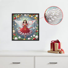 Load image into Gallery viewer, Christmas Atmosphere Angel 30*30CM Special Shaped Drill Diamond Painting Drill Diamond Painting
