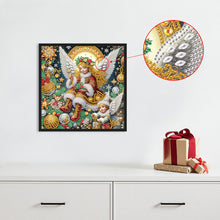 Load image into Gallery viewer, Christmas Atmosphere Angel 30*30CM Special Shaped Drill Diamond Painting Drill Diamond Painting
