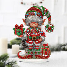 Load image into Gallery viewer, Christmas Table Top Diamond Painting Ornament Kits for Home Decor (Gifts Man)
