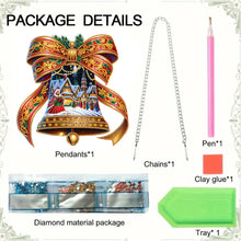 Load image into Gallery viewer, Butterfly Bell Acrylic 2D Flat DIY Diamond Art Pendant Wall Door Decoration

