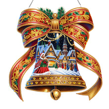 Load image into Gallery viewer, Butterfly Bell Acrylic 2D Flat DIY Diamond Art Pendant Wall Door Decoration
