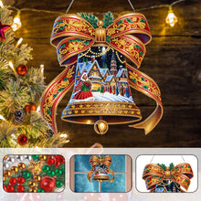 Load image into Gallery viewer, Butterfly Bell Acrylic 2D Flat DIY Diamond Art Pendant Wall Door Decoration
