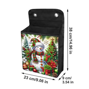 Diamond Painting Storage Bag Diamond Art Organizer Box (Christmas Snowman A)