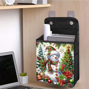 Diamond Painting Storage Bag Diamond Art Organizer Box (Christmas Snowman A)