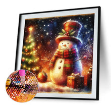 Load image into Gallery viewer, Snowman 30*30CM Full Square Drill Diamond Painting Drill Diamond Painting
