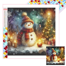 Load image into Gallery viewer, Snowman 30*30CM Full Square Drill Diamond Painting Drill Diamond Painting
