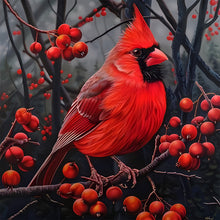 Load image into Gallery viewer, Cardinal 30*30CM(Canvas) Full Round Drill Diamond Painting
