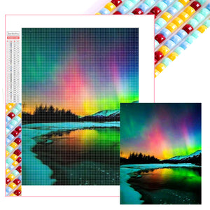 Aurora 40*50CM Full Square Drill Diamond Painting Drill Diamond Painting