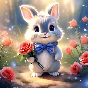 Bunny 30*30CM Full Square Drill Diamond Painting Drill Diamond Painting