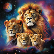 Load image into Gallery viewer, Lion 40*40CM(Canvas) Full Round Drill Diamond Painting
