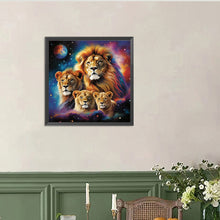 Load image into Gallery viewer, Lion 40*40CM(Canvas) Full Round Drill Diamond Painting
