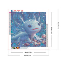 Load image into Gallery viewer, Salamander Fish 40*40CM Full Round Drill Diamond Painting Drill Diamond Painting
