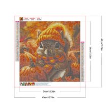 Load image into Gallery viewer, Squirrel 40*40CM(Canvas) Full Round Drill Diamond Painting
