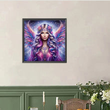 Load image into Gallery viewer, Angel Girl 40*40CM Full Round Drill Diamond Painting Drill Diamond Painting
