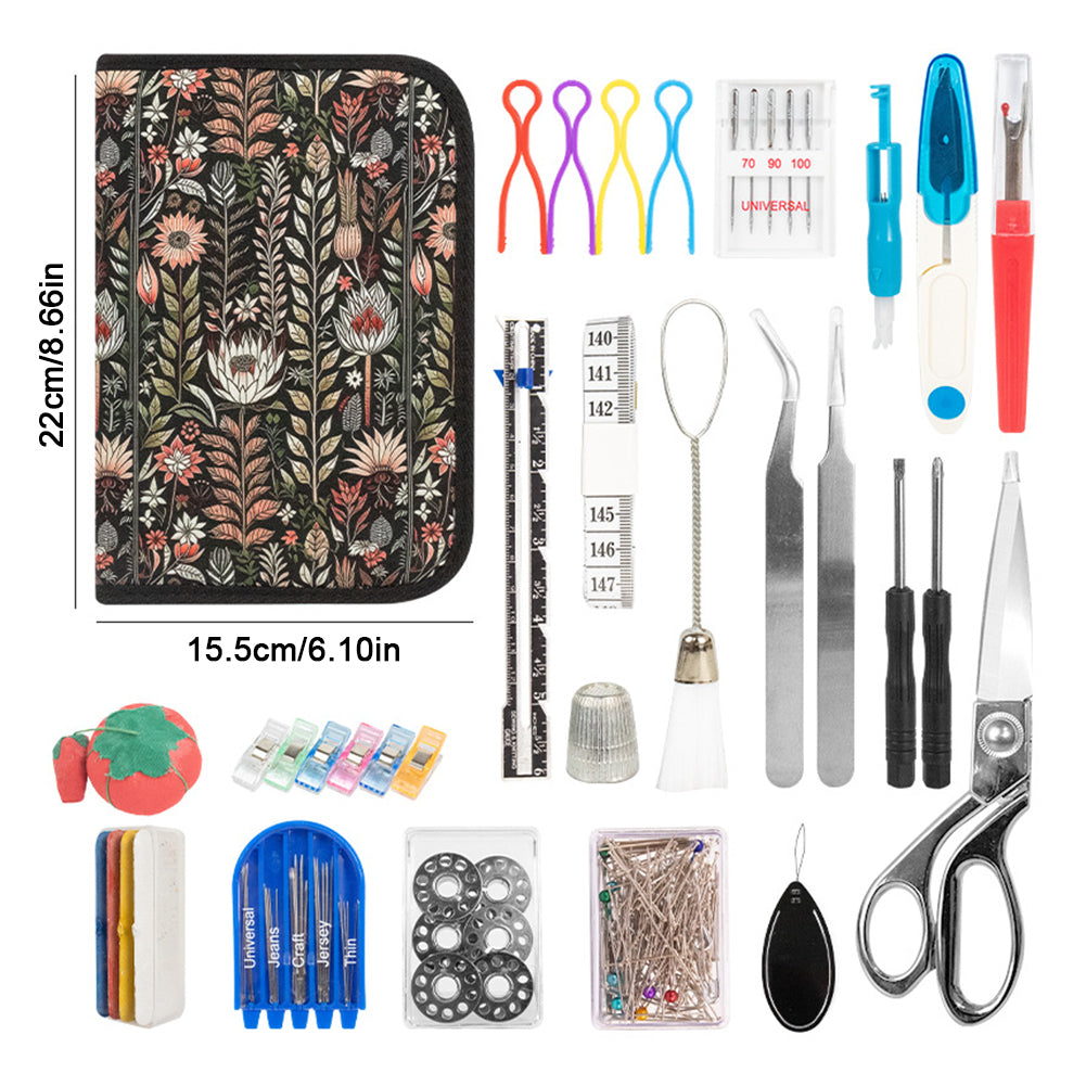 Cross Stitch Sewing Kit Portable Embroidery Sewing Kit for Adults Beginner