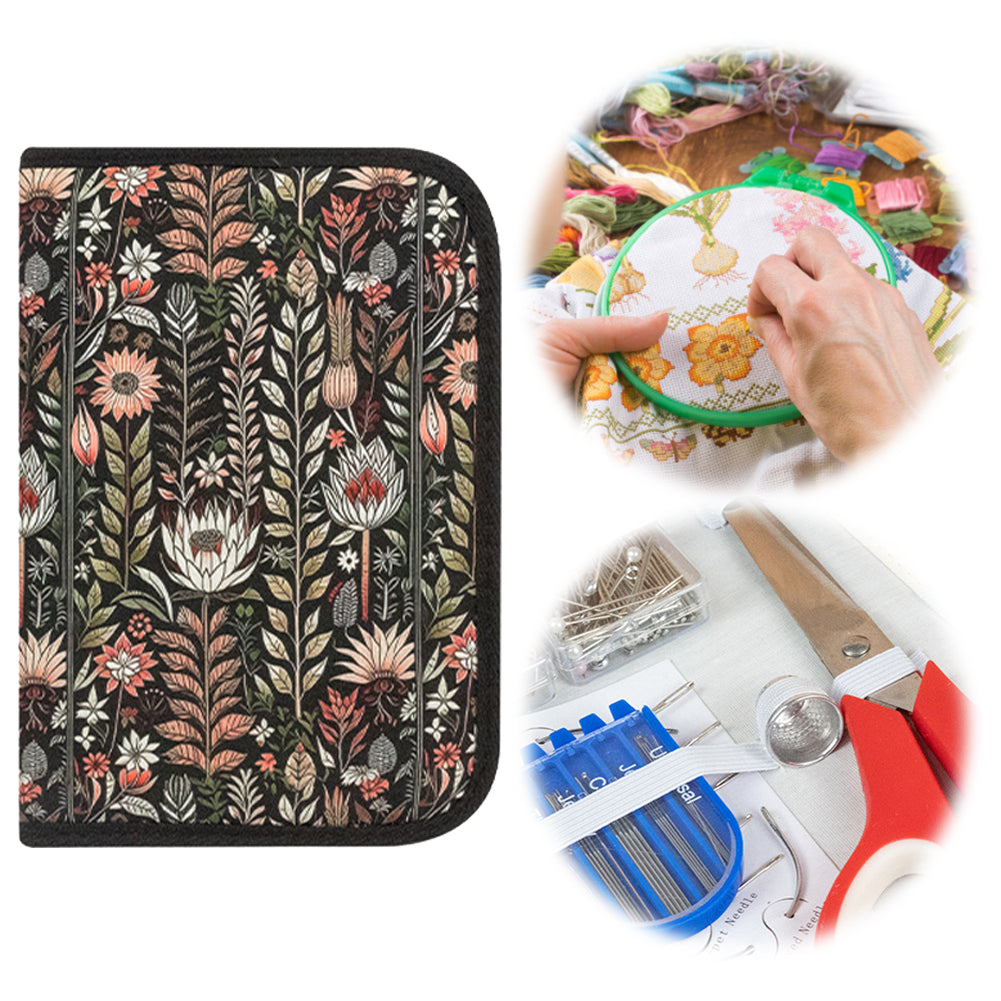 Cross Stitch Sewing Kit Portable Embroidery Sewing Kit for Adults Beginner