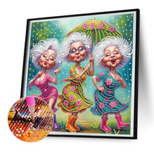 Load image into Gallery viewer, Cute Granny 30*30CM Special Shaped Drill Diamond Painting Drill Diamond Painting
