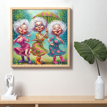 Load image into Gallery viewer, Cute Granny 30*30CM Special Shaped Drill Diamond Painting Drill Diamond Painting
