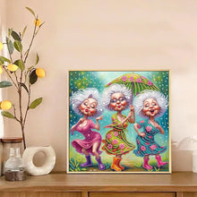 Load image into Gallery viewer, Cute Granny 30*30CM Special Shaped Drill Diamond Painting Drill Diamond Painting
