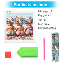 Load image into Gallery viewer, Cute Granny 30*30CM Special Shaped Drill Diamond Painting Drill Diamond Painting
