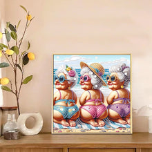 Load image into Gallery viewer, Cute Granny 30*30CM Special Shaped Drill Diamond Painting Drill Diamond Painting
