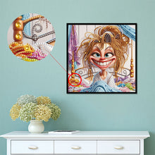 Load image into Gallery viewer, Cute Granny 30*30CM Special Shaped Drill Diamond Painting Drill Diamond Painting
