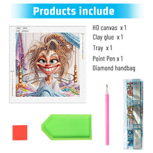 Load image into Gallery viewer, Cute Granny 30*30CM Special Shaped Drill Diamond Painting Drill Diamond Painting
