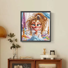 Load image into Gallery viewer, Cute Granny 30*30CM Special Shaped Drill Diamond Painting Drill Diamond Painting
