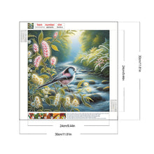 Load image into Gallery viewer, Birdsong And Flowers 30*30CM Special Shaped Drill Diamond Painting Drill Diamond Painting
