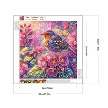 Load image into Gallery viewer, Birdsong And Flowers 30*30CM Special Shaped Drill Diamond Painting Drill Diamond Painting
