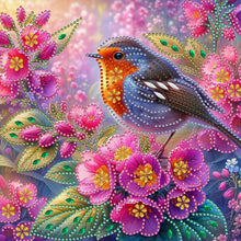 Load image into Gallery viewer, Birdsong And Flowers 30*30CM Special Shaped Drill Diamond Painting Drill Diamond Painting
