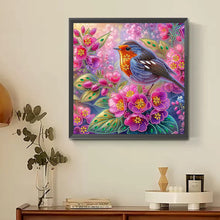 Load image into Gallery viewer, Birdsong And Flowers 30*30CM Special Shaped Drill Diamond Painting Drill Diamond Painting
