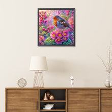 Load image into Gallery viewer, Birdsong And Flowers 30*30CM Special Shaped Drill Diamond Painting Drill Diamond Painting
